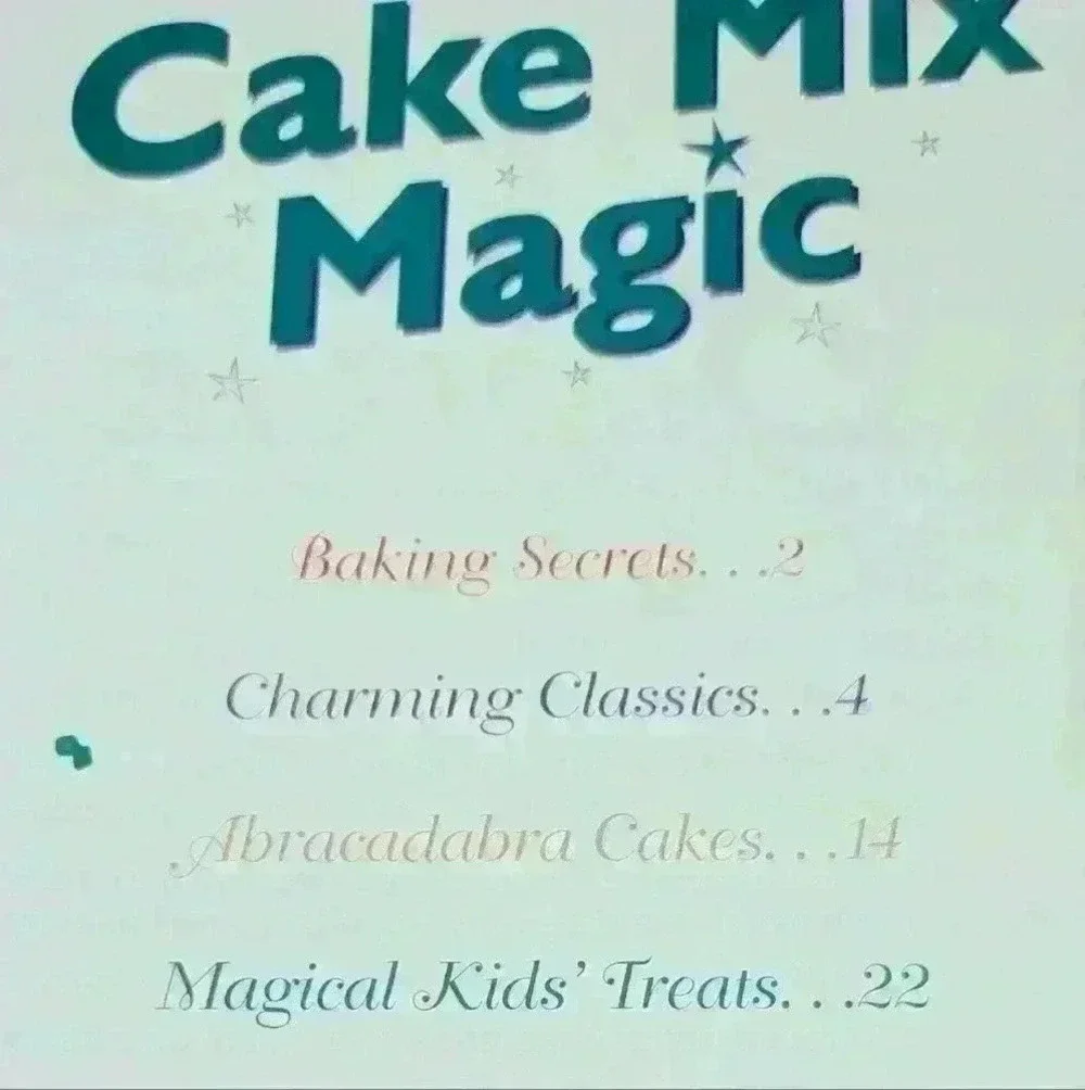 3 Recipe Books- Christmas Cookies, Cake Mix Magic, Chocolate Lovers